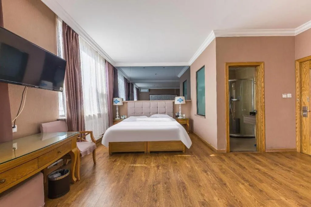 Bed in Hohhot Shanghua Boutique Hotel