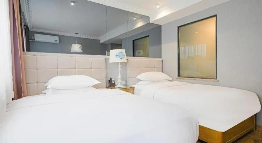 Bed in Hohhot Shanghua Boutique Hotel