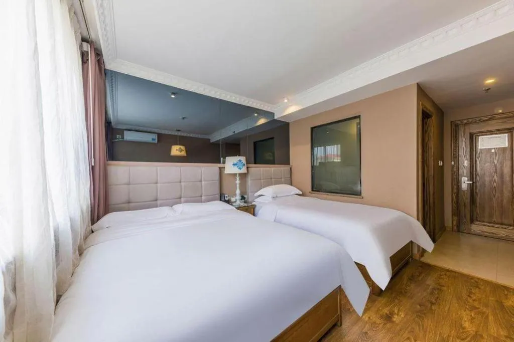 Bed in Hohhot Shanghua Boutique Hotel