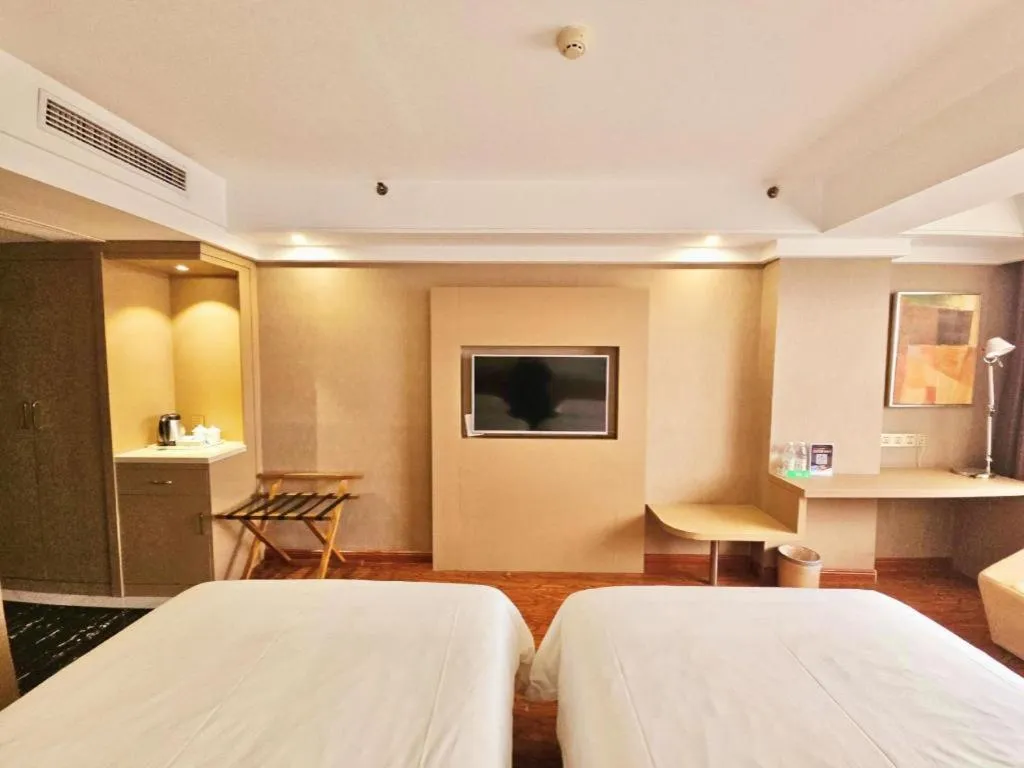 Bed in Vienna Classic Hotel Guilin Quanzhou Central Square