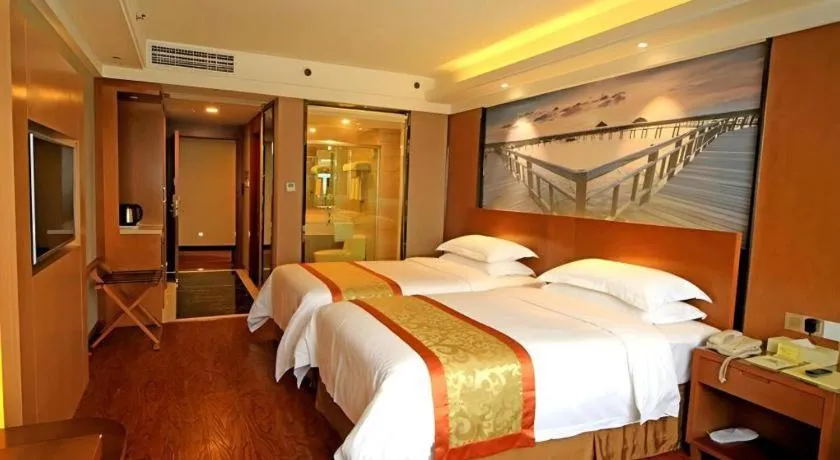Bed in Vienna Classic Hotel Guilin Quanzhou Central Square