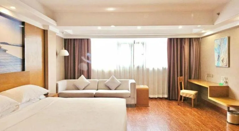 Bed in Vienna Classic Hotel Guilin Quanzhou Central Square