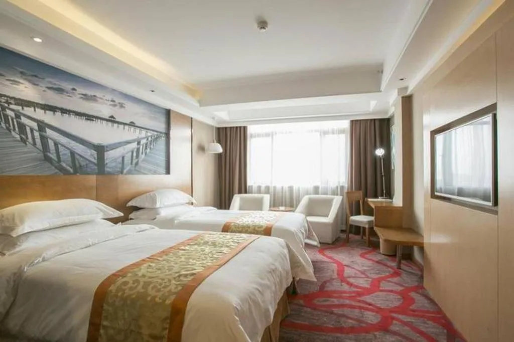 Bed in Vienna Classic Hotel Guilin Quanzhou Central Square