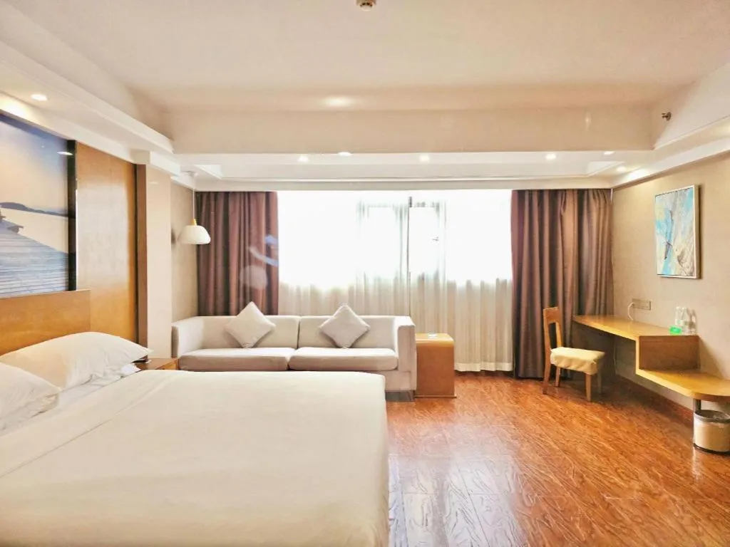 Bed in Vienna Classic Hotel Guilin Quanzhou Central Square