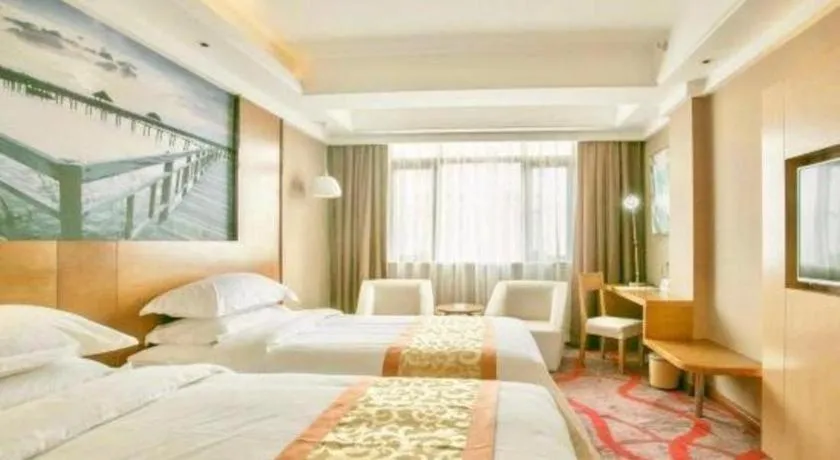 Bed in Vienna Classic Hotel Guilin Quanzhou Central Square