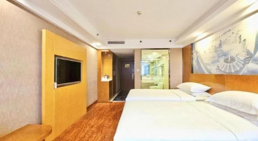 Bed in Vienna Classic Hotel Guilin Quanzhou Central Square