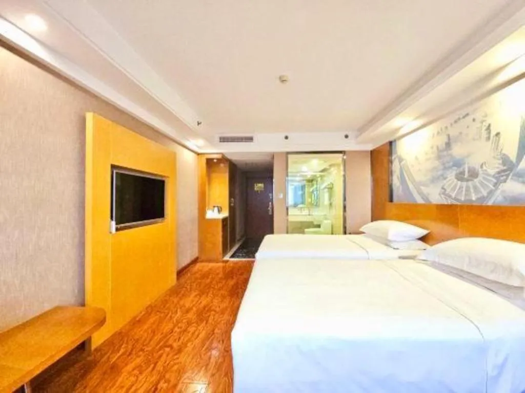 Bed in Vienna Classic Hotel Guilin Quanzhou Central Square