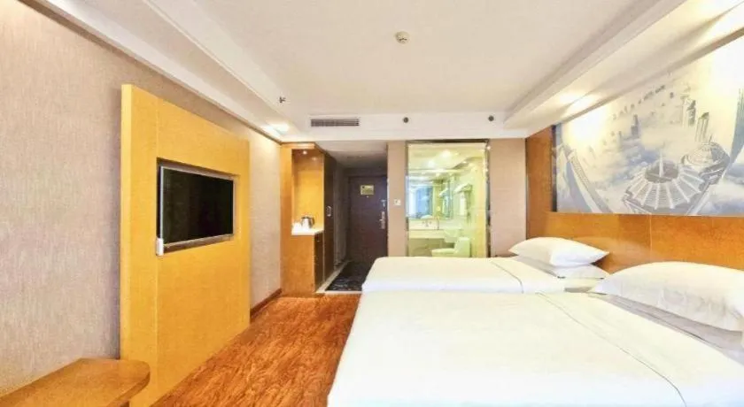 Bed in Vienna Classic Hotel Guilin Quanzhou Central Square