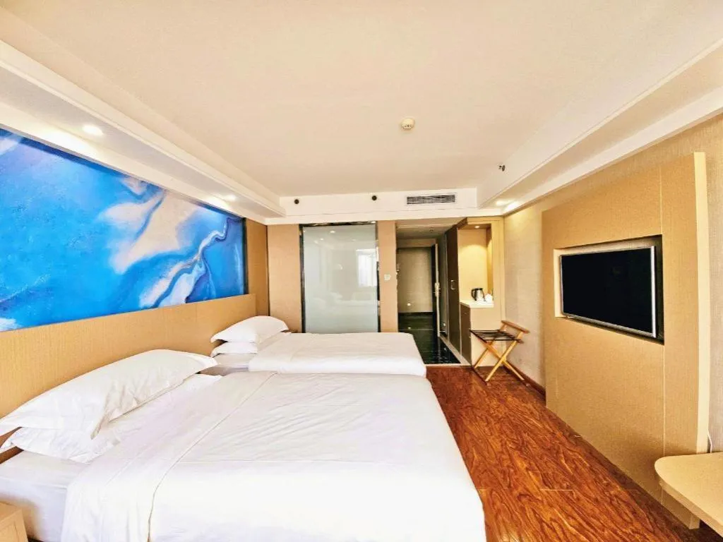 Bed in Vienna Classic Hotel Guilin Quanzhou Central Square