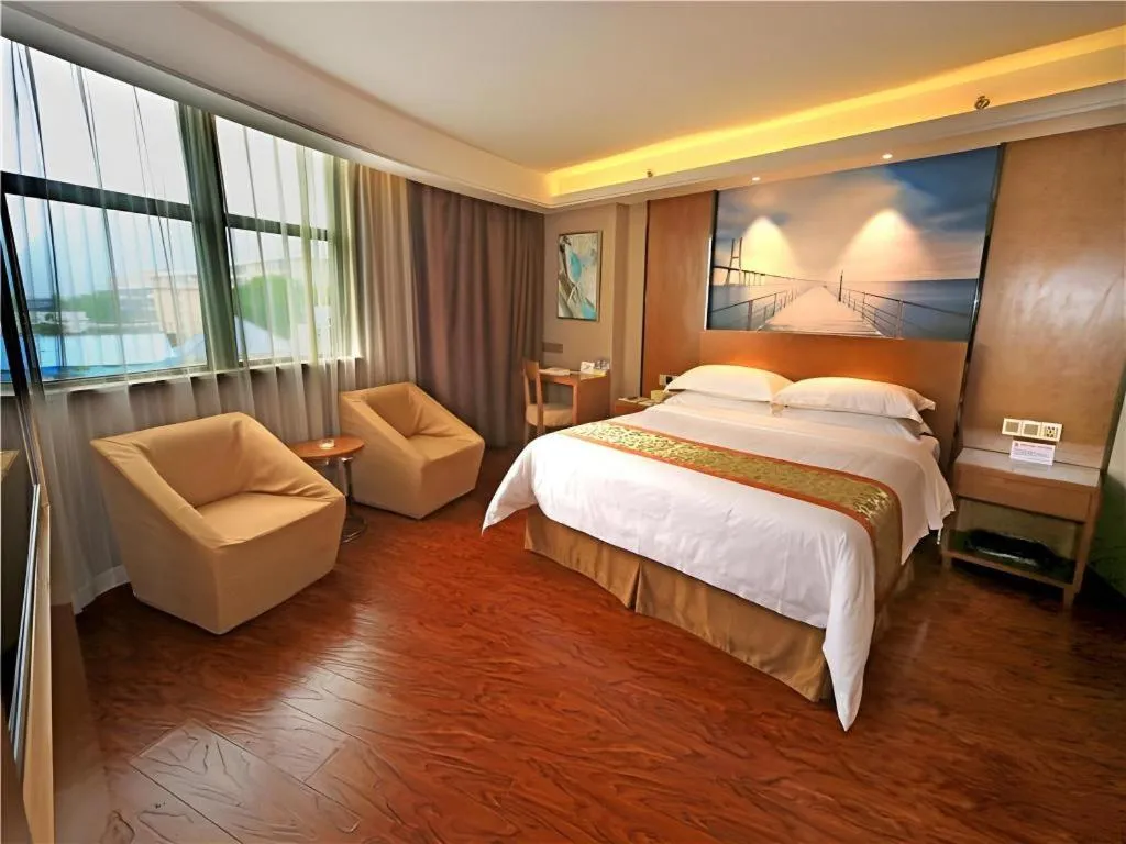 Bed in Vienna Classic Hotel Guilin Quanzhou Central Square