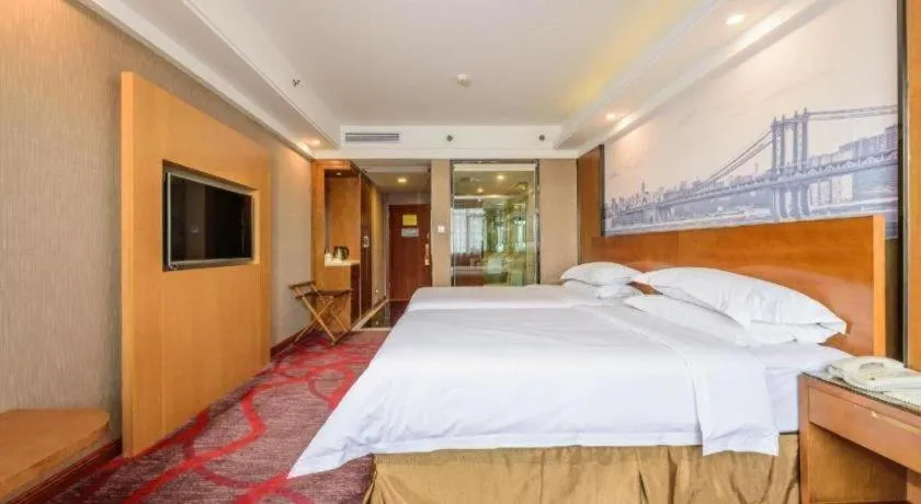 Bed in Vienna Classic Hotel Guilin Quanzhou Central Square
