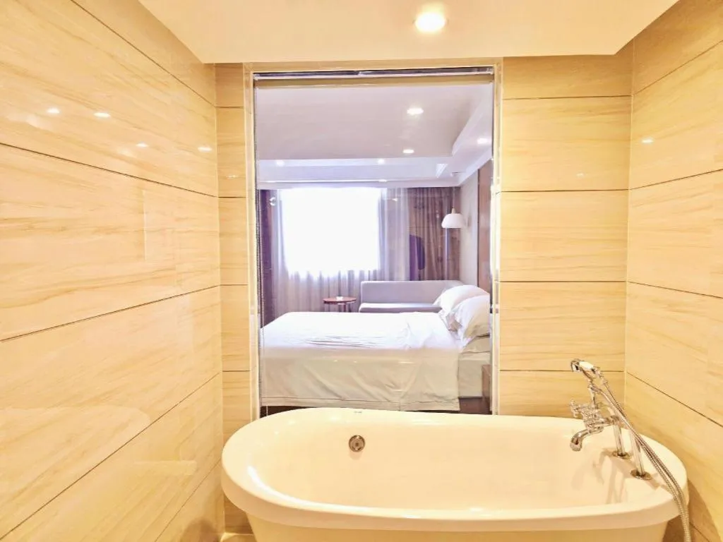 Bed in Vienna Classic Hotel Guilin Quanzhou Central Square