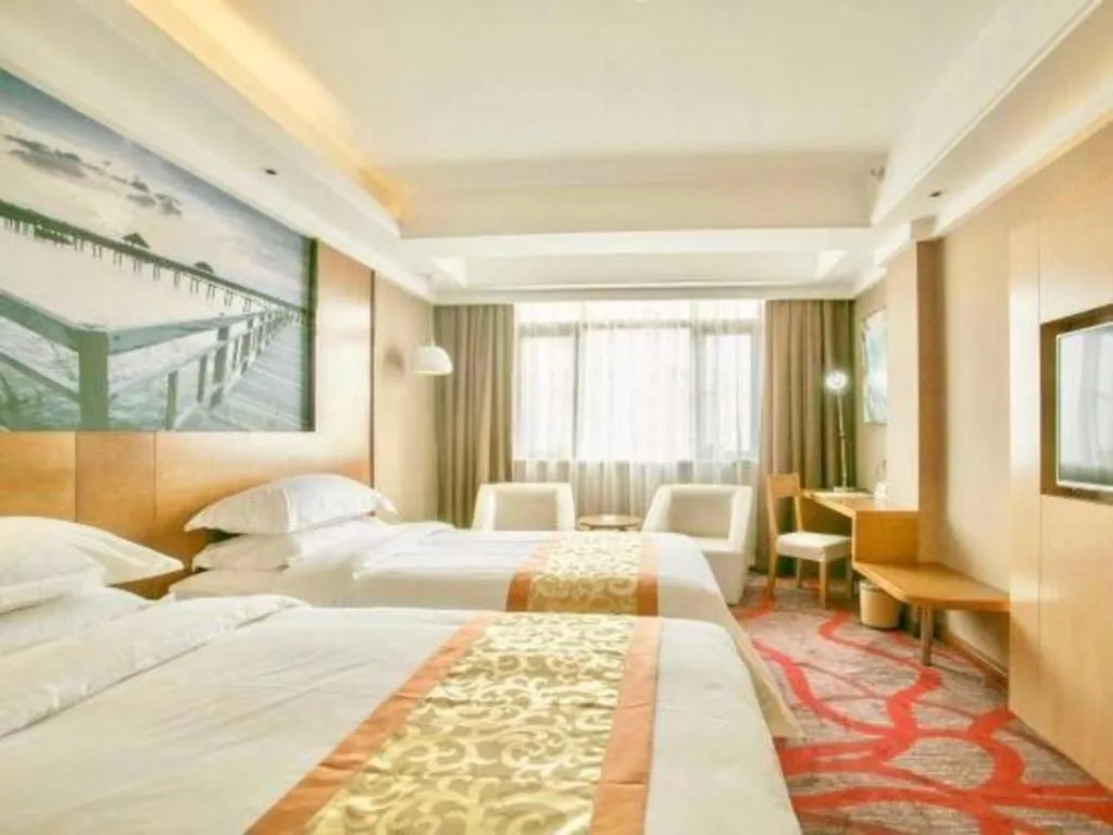 Bed in Vienna Classic Hotel Guilin Quanzhou Central Square