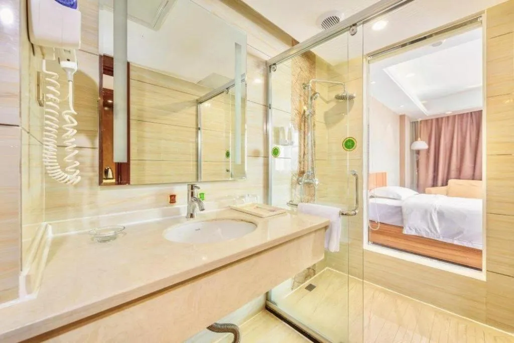 Bed in Vienna Classic Hotel Guilin Quanzhou Central Square