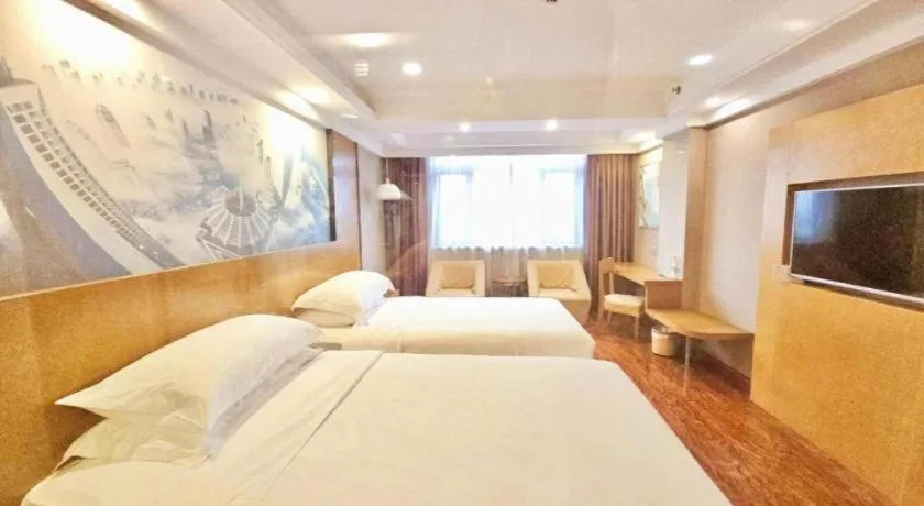 Bed in Vienna Classic Hotel Guilin Quanzhou Central Square