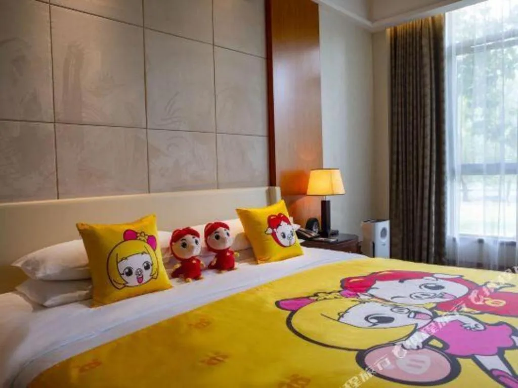 Bed in Suzhou Jinji Lake Grand Hotel