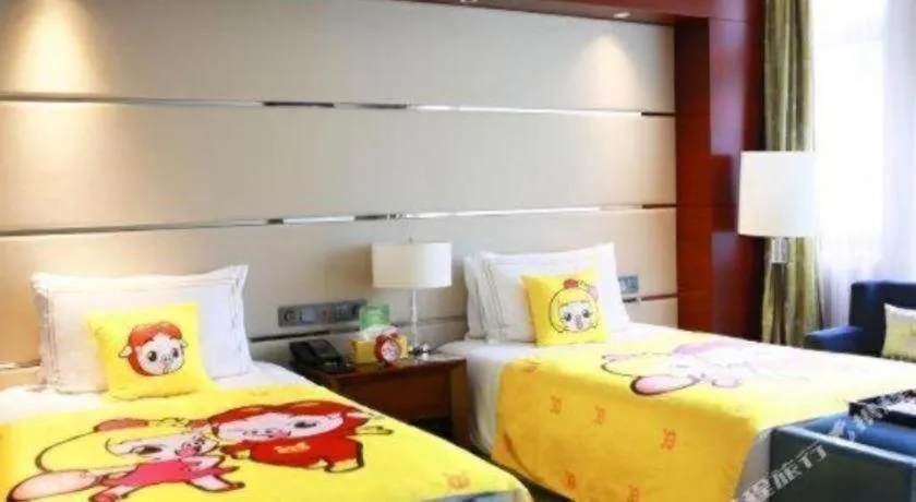 Bed in Suzhou Jinji Lake Grand Hotel