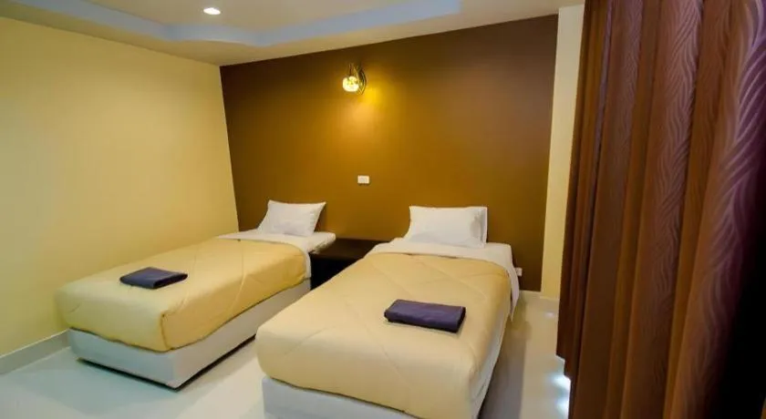 Bed in Maladee Hotel