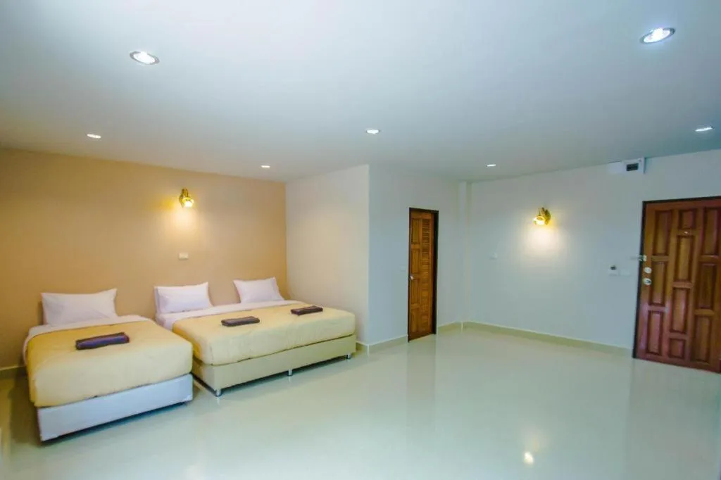 Bed in Maladee Hotel