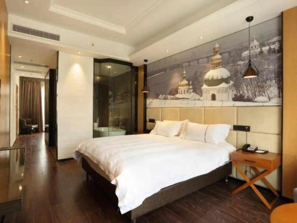 Bed in Muyra Hotel Shanghai