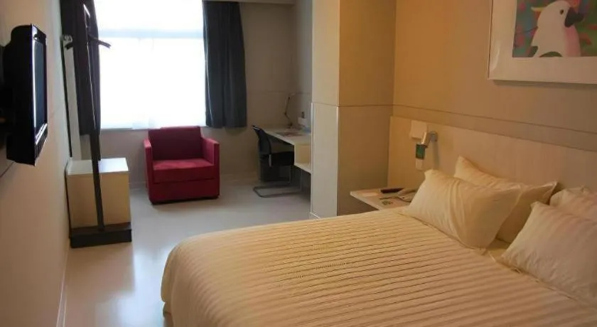 Bed in Jinjiang Inn Weihai High Speed Qingdao South Road