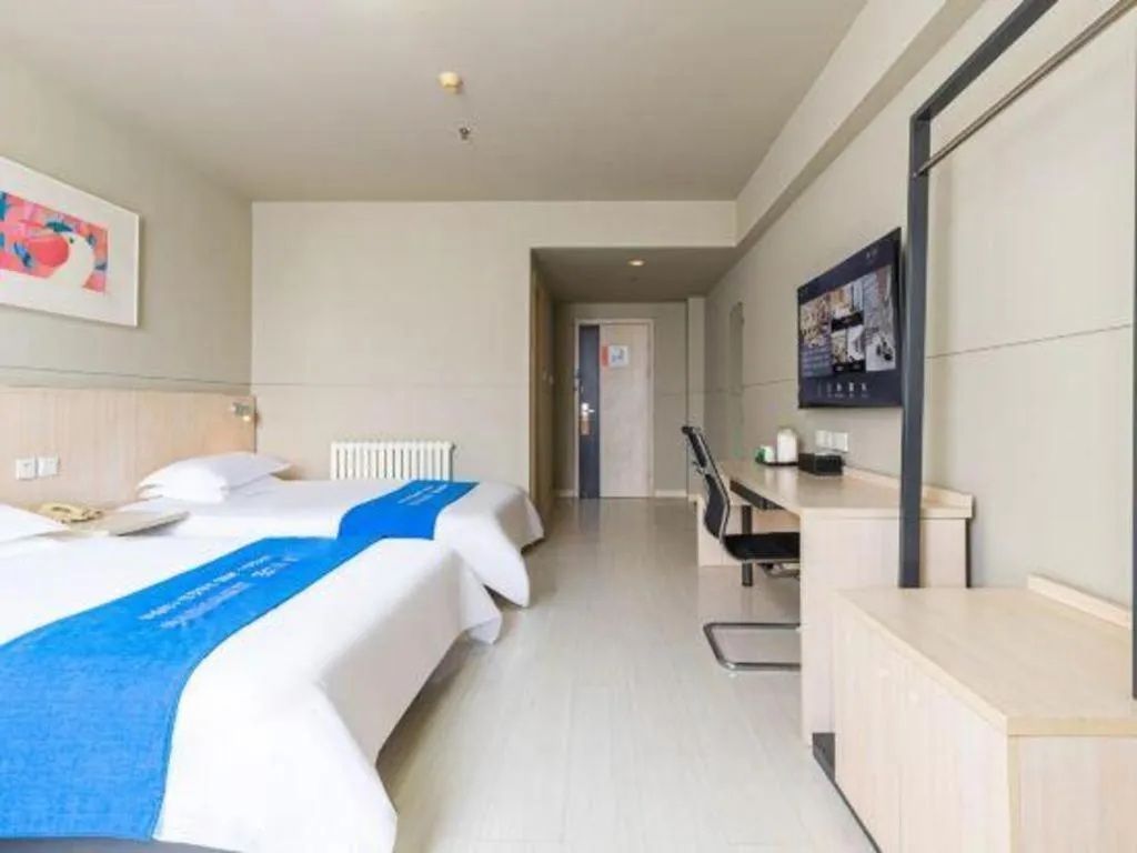 Bed in Jinjiang Inn Weihai High Speed Qingdao South Road