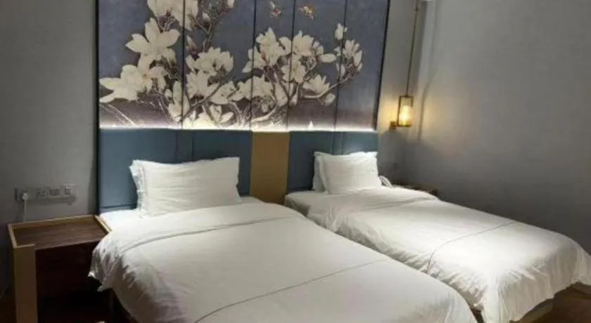 Bed in Jinjiang Inn Zhangjiagang Yangshe West Street Pedestrian Street