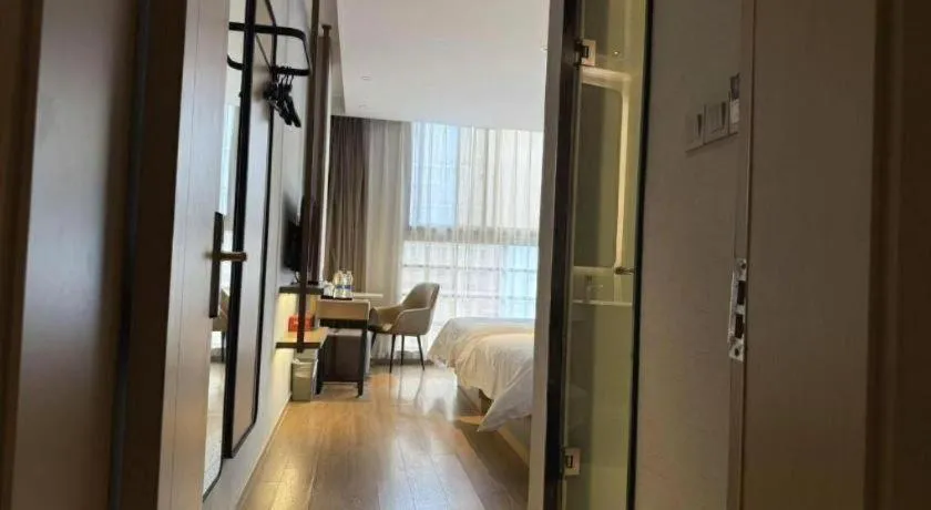 Bed in Jinjiang Inn Zhangjiagang Yangshe West Street Pedestrian Street