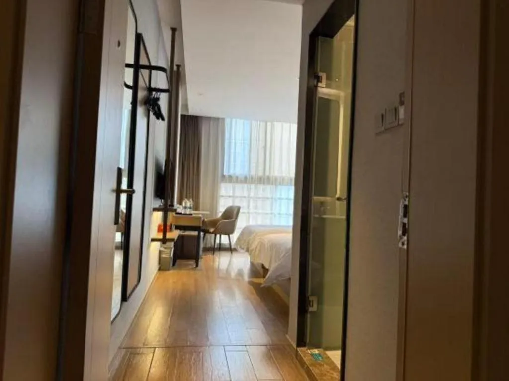 Bed in Jinjiang Inn Zhangjiagang Yangshe West Street Pedestrian Street