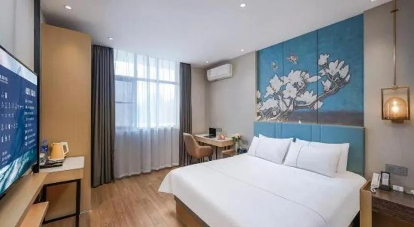 Bed in Jinjiang Inn Xuzhou Pizhou Sanchahe Road