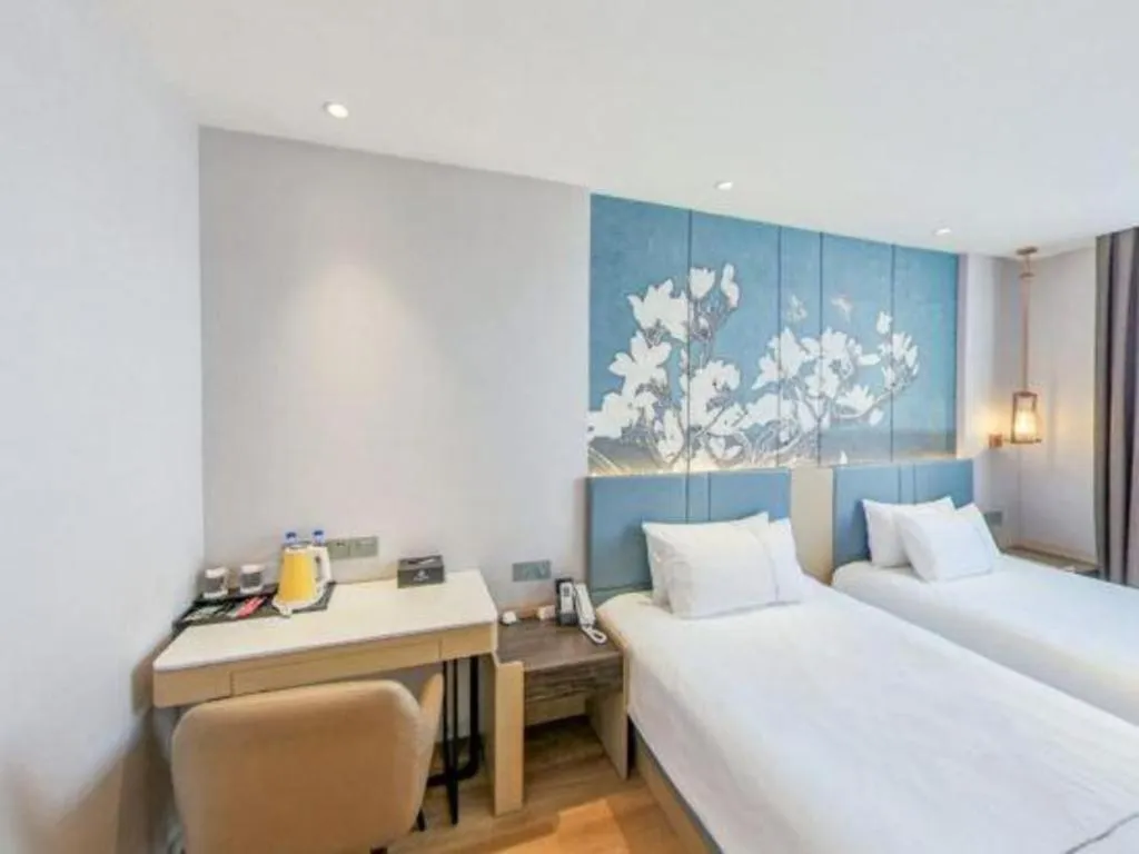 Bed in Jinjiang Inn Xuzhou Pizhou Sanchahe Road