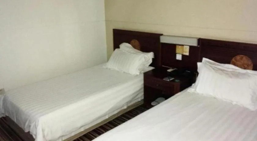 Bed in Jinjiang Inn Shanghai North Bund Yangpu Bridge Branch