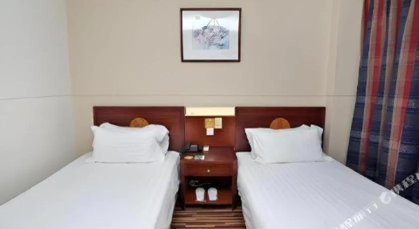 Bed in Jinjiang Inn Shanghai North Bund Yangpu Bridge Branch