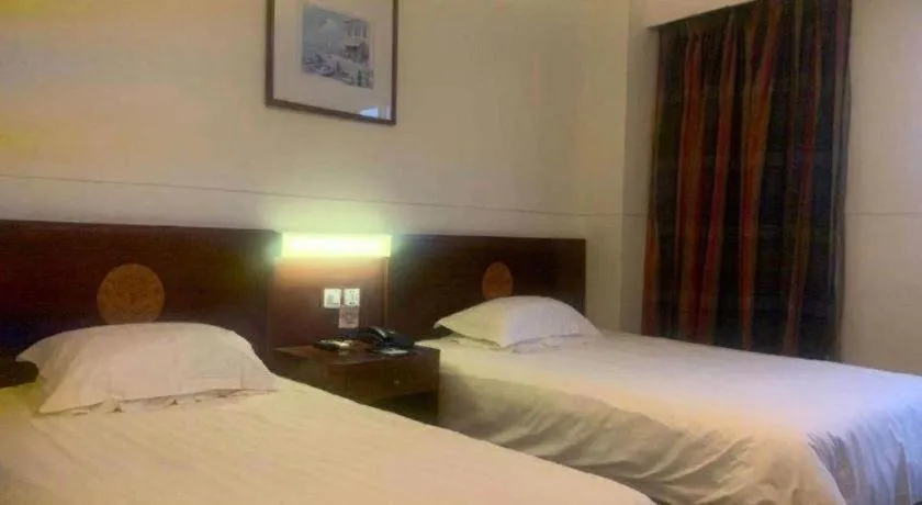 Bed in Jinjiang Inn Shanghai North Bund Yangpu Bridge Branch