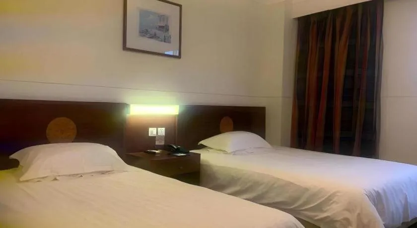 Bed in Jinjiang Inn Shanghai North Bund Yangpu Bridge Branch