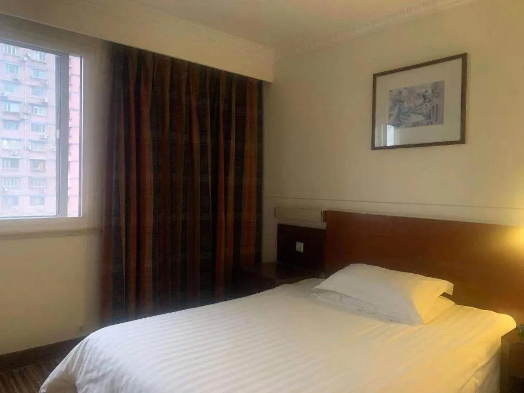 Bed in Jinjiang Inn Shanghai North Bund Yangpu Bridge Branch