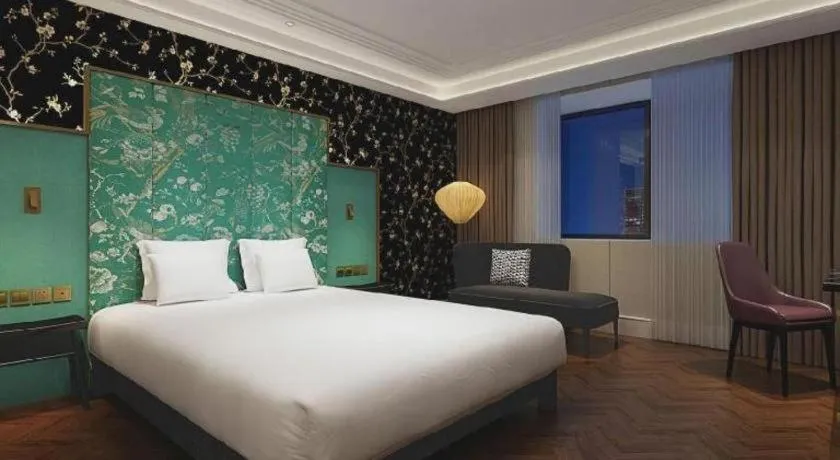 Bed in Metropolo Hotel Shijiazhuang Yuhua Wanda Plaza