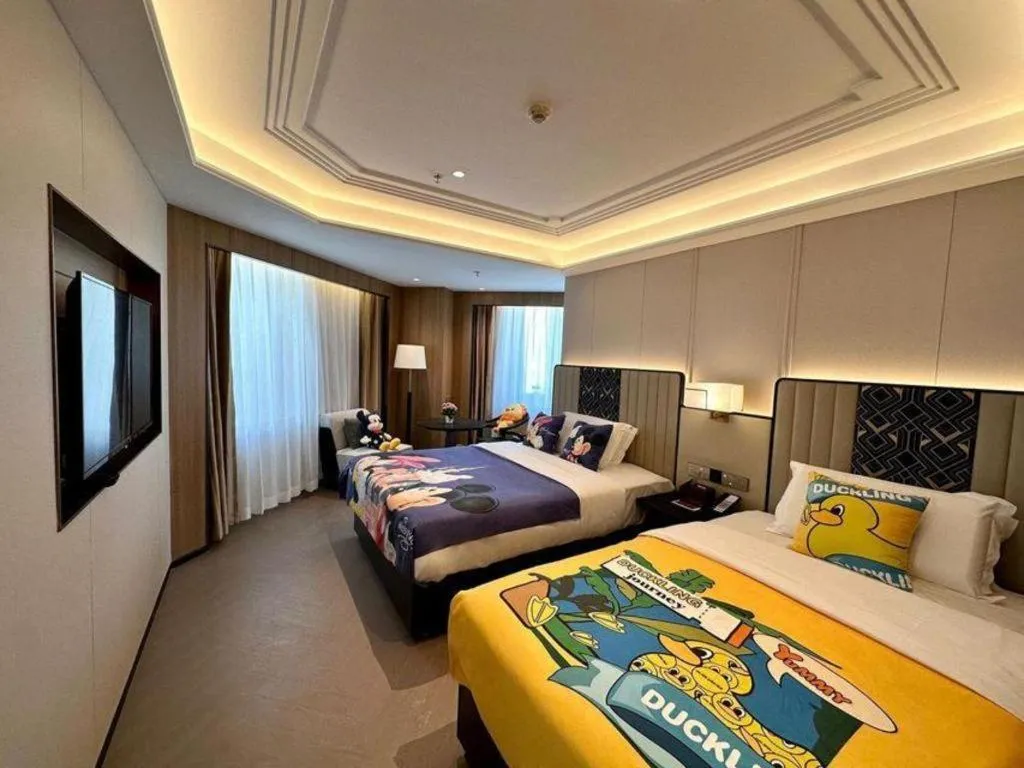 Bed in Metropolo Hotel Shijiazhuang Yuhua Wanda Plaza