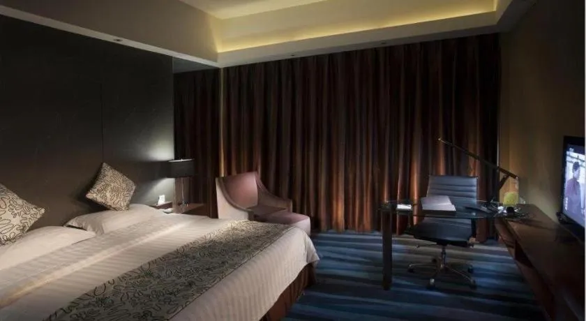 Bed in Metropolo Hotel Shijiazhuang Yuhua Wanda Plaza