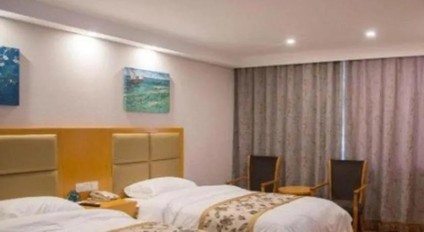 Bed in GreenTree Inn Jiangsu Xuzhou Western 3rd Ring Road Xiyuan Express Hotel