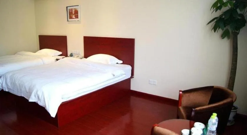 Bed in GreenTree Alliance Zhejiang Zhoushan Putuoshan Zhujiajian Scenic Spot Hotel