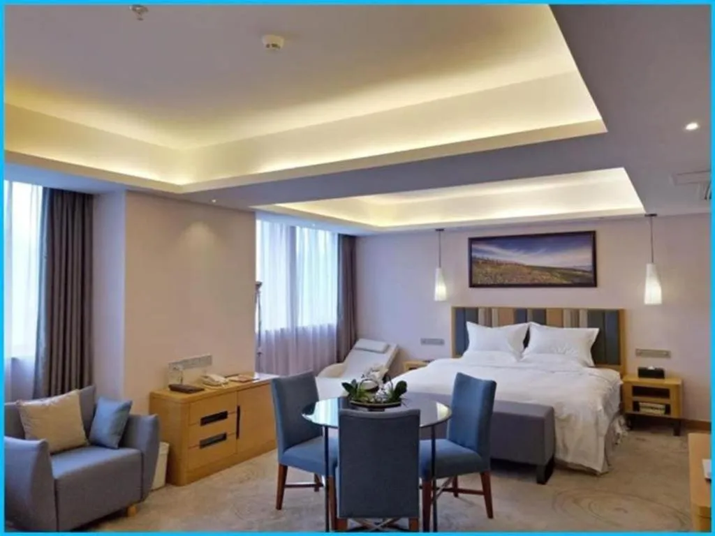 Bed in GreenTree Eastern Bijie Qixingguan Zhaoshanghuayuan Hotel