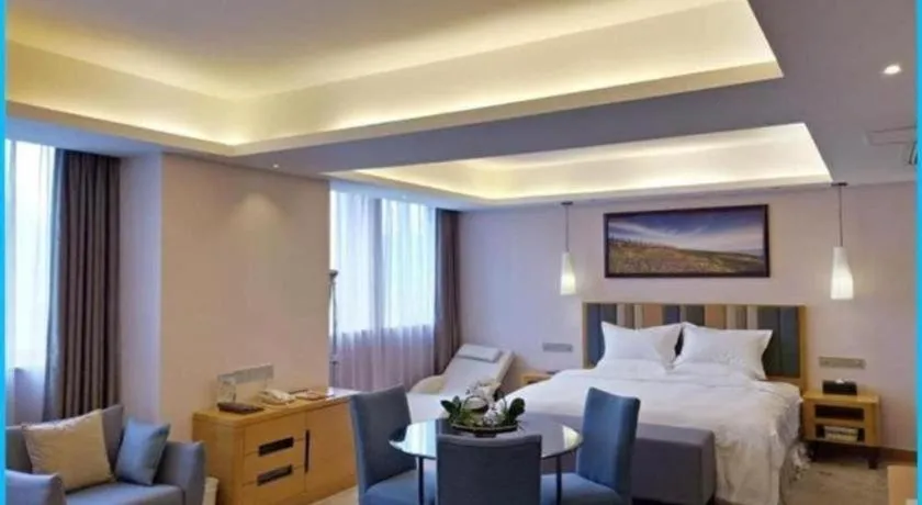 Bed in GreenTree Eastern Bijie Qixingguan Zhaoshanghuayuan Hotel