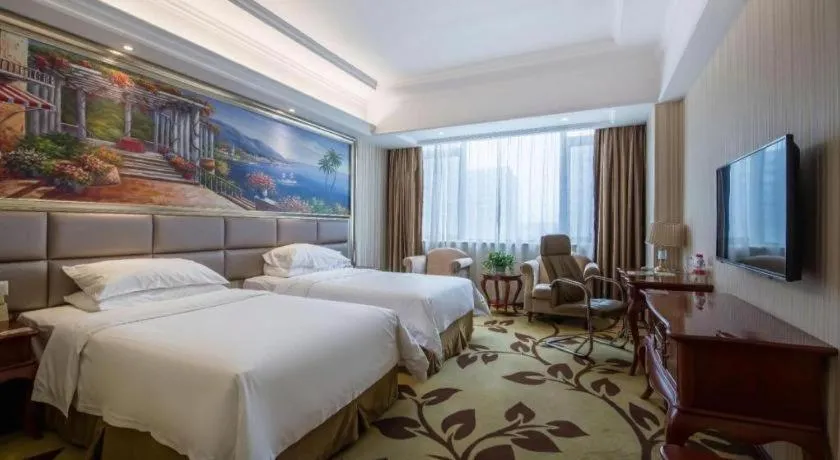 Bed in Vienna International Shanghai Nanxiang