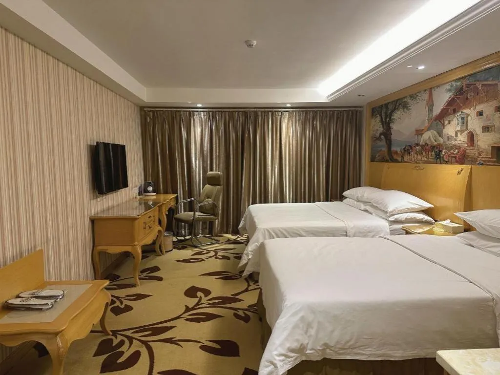 Bed in Vienna International Shanghai Nanxiang