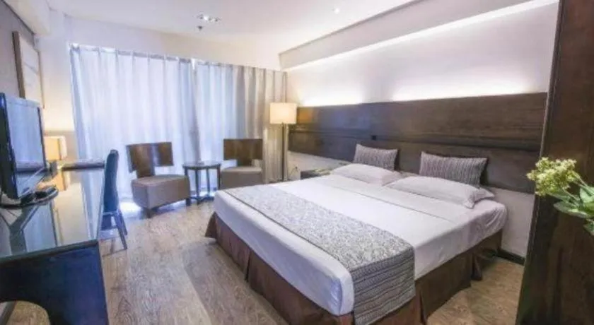 Bed in Tianjin Juchuan Lily Hotel