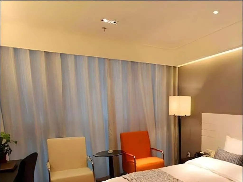 Bed in Tianjin Juchuan Lily Hotel