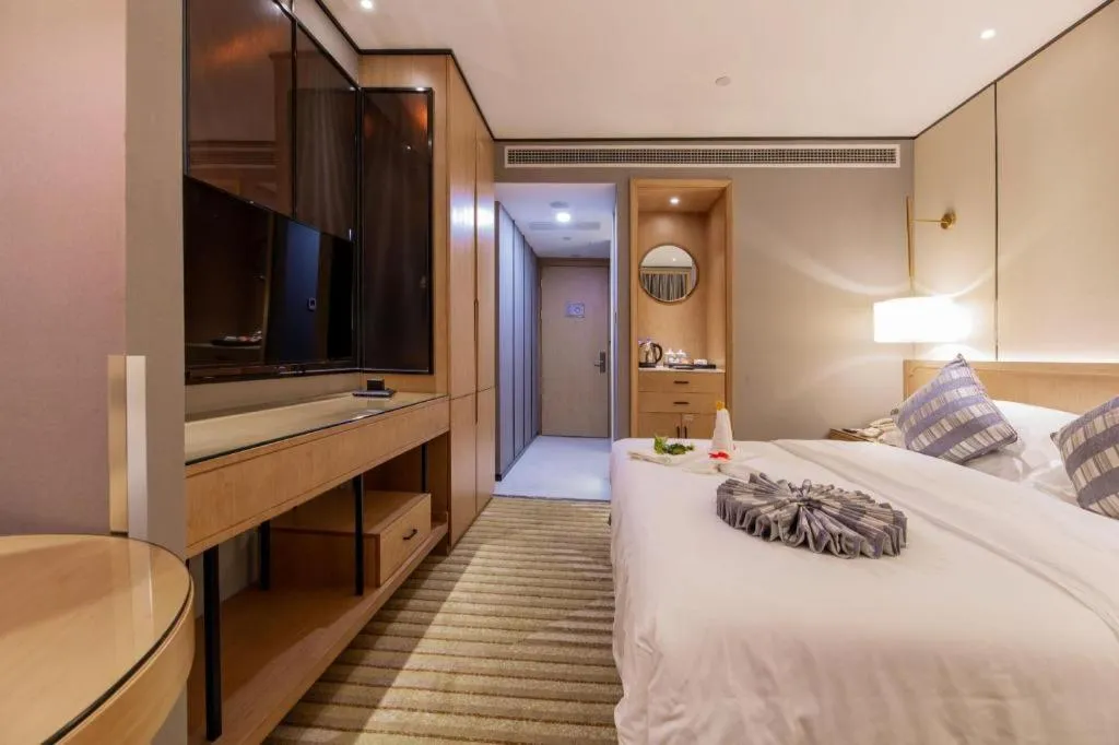 Bed in Excemon Yuyao Hemudu Hotel