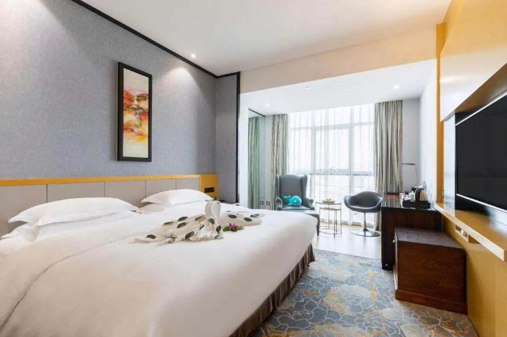 Bed in Excemon Yuyao Hemudu Hotel