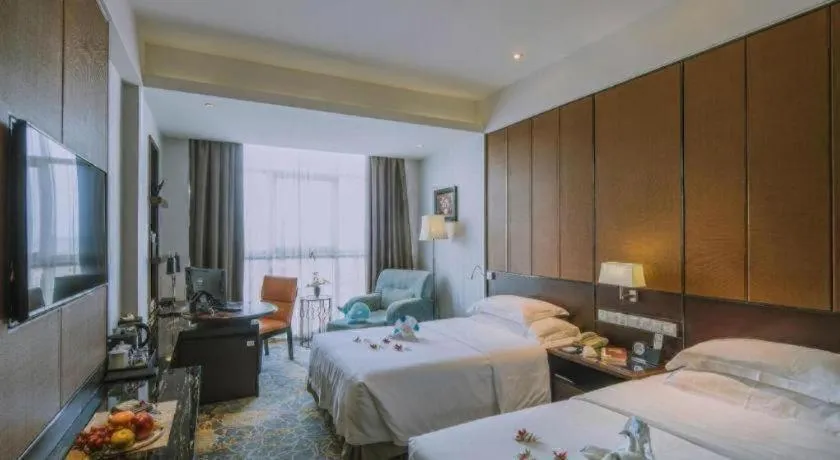 Bed in Excemon Yuyao Hemudu Hotel